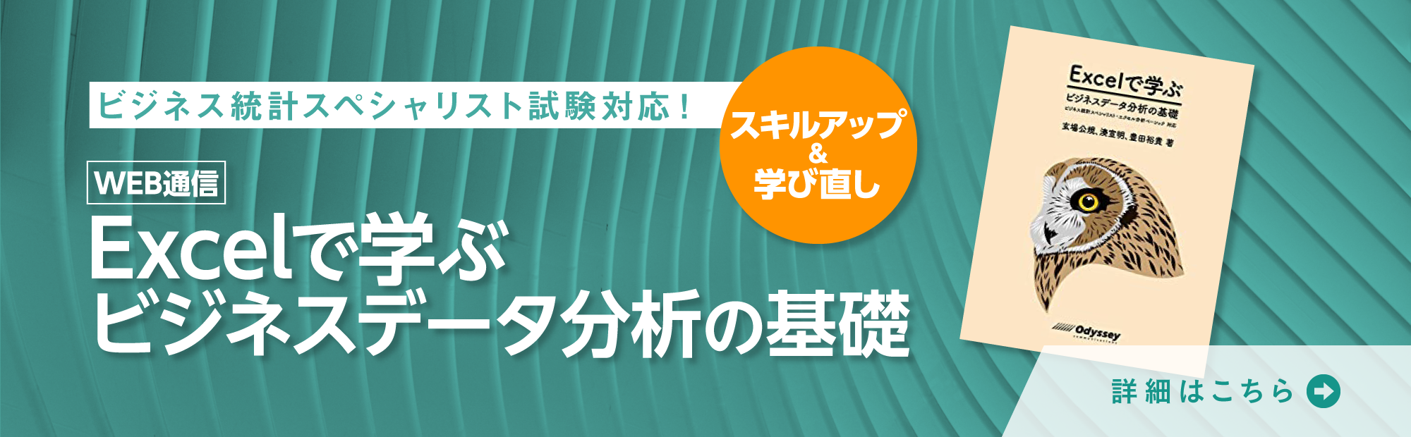 Excelで学ぶ　ビジネスデータ分析の基礎  　Web通信