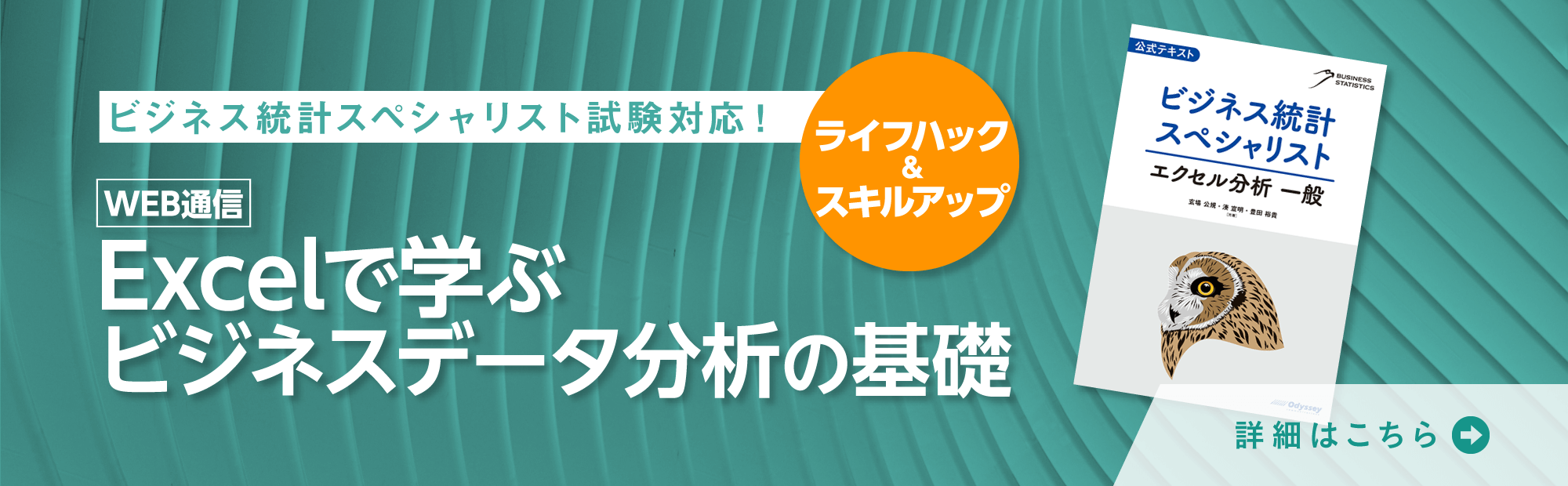 Excelで学ぶ　ビジネスデータ分析の基礎 Web通信