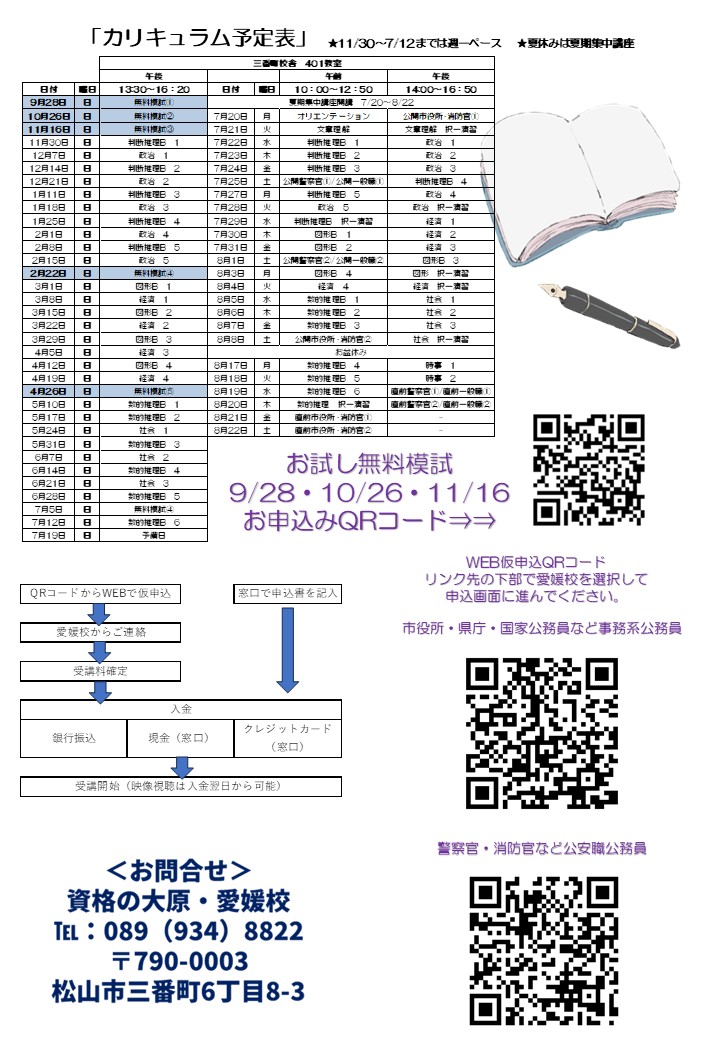 時間割