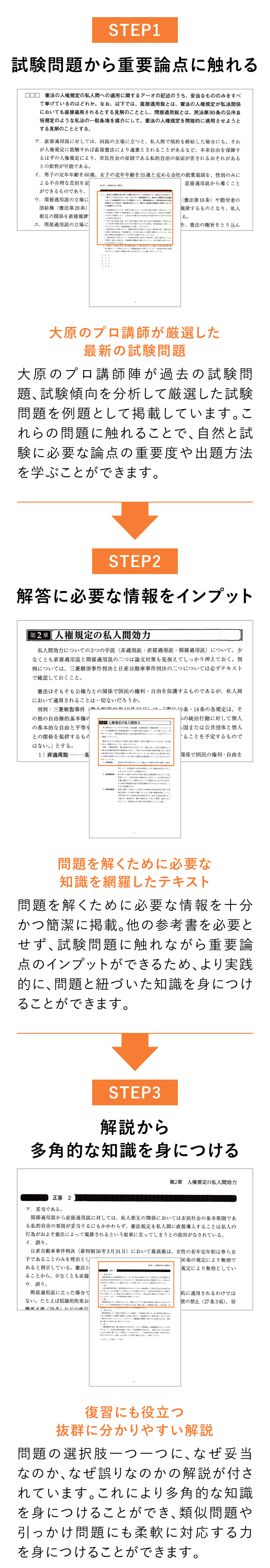 筆記試験対策 国家総合職の 合格 と 内定 を 勝ち取るオリジナル教材 公務員 国家総合職 資格の大原 社会人講座
